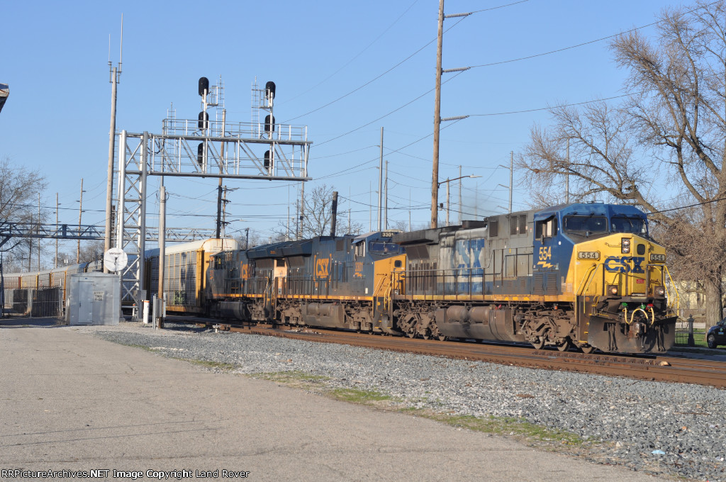 CSXT 554 South